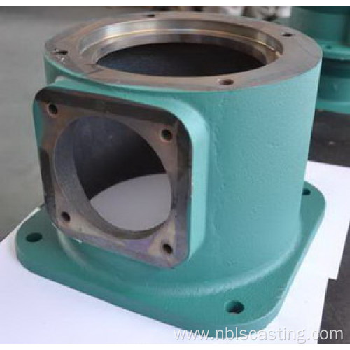 China cast iron casting gear box custom casting iron parts